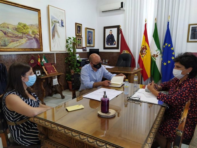 Reunión entre Diputación y Ayuntamiento de Huércal-Overa