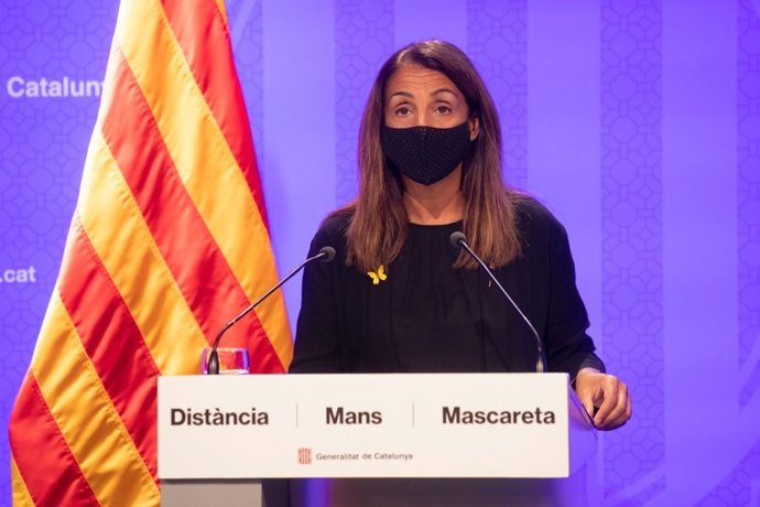 La consellera de Presidencia y portavoz del Govern, Meritxell Budó.
