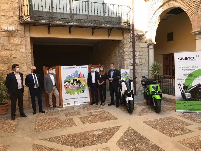 Presentación de la Semana Europea de la Movilidad impulsada por el Ayuntamiento de Jaén.