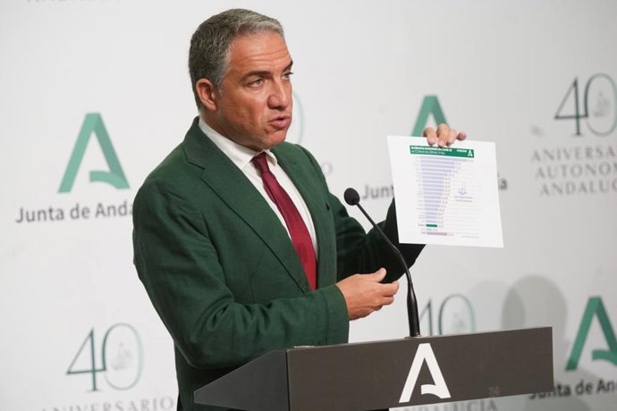 Elías Bendodo, este martes