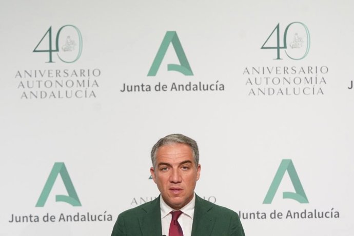 Elías Bendodo, este martes