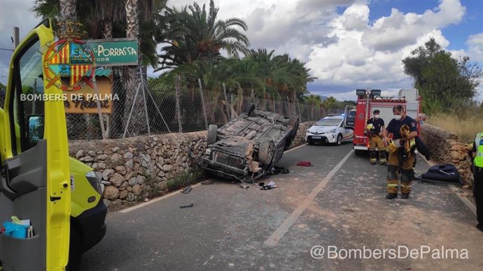 Accidente en la Ma-2031