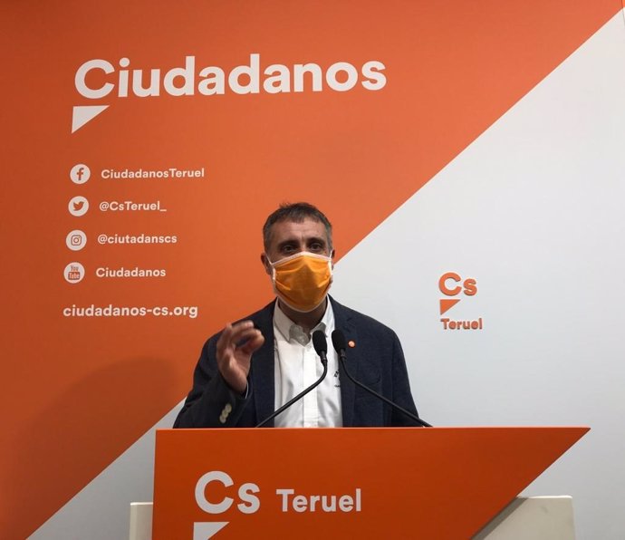 EL diputado de Ciudadanos por Teruel, Ramiro Domínguez.