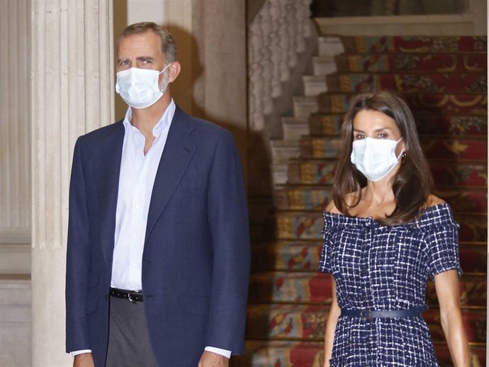 Los reyes Felipe y Letizia en el Día del Cooperante