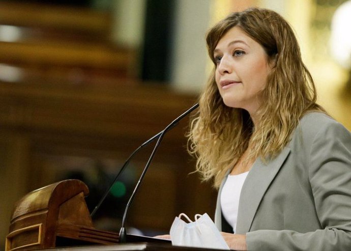 La portavoz de Igualdad del PSOE en el Congreso, Laura Berja