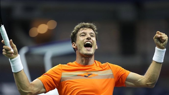 Pablo Carreño celebra su pase a las semifinales del US Open 2020