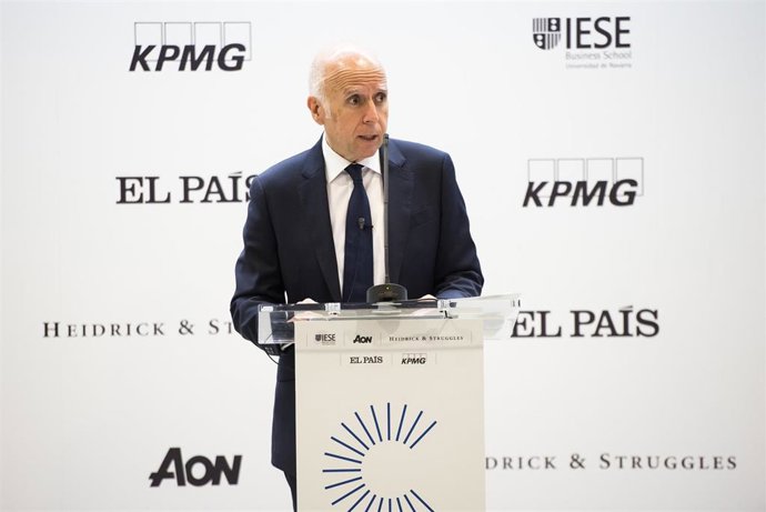 Hilario Albarracín, presidente de KPMG España, en el VI Foro del Consejero