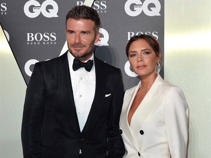David Beckham And Victoria Beckham Attend The GQ Men Of The Year Awards 2019 At Tate Modern On September 03, 2019 In London, England