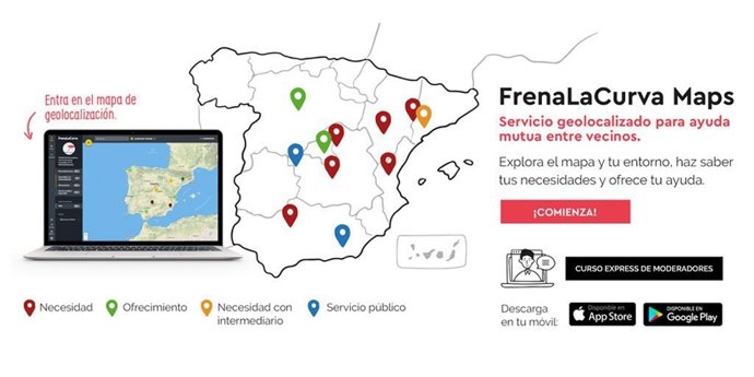 Frenar la curva, plataforma cívica para canalizar la solidaridad surgida tras la pandemia