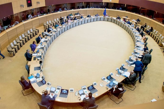 Reunión semanal de comisarios europeos