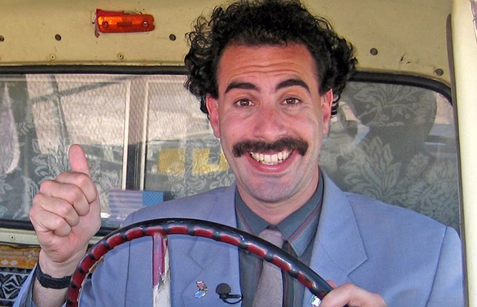 Sacha Baron Cohen es Borat