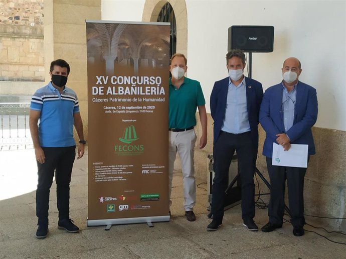 El XV Concurso de Albañilería de Cáceres reduce el número de cuadrillas para mantener la seguridad