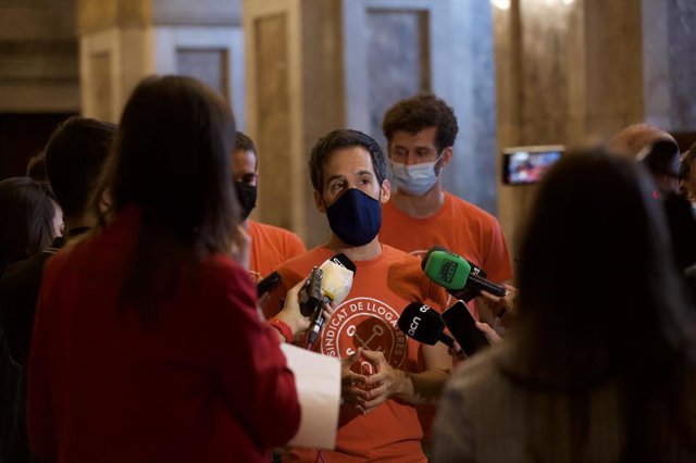 El portavoz del Sindicat de Llogaters, Jaime Palomera.