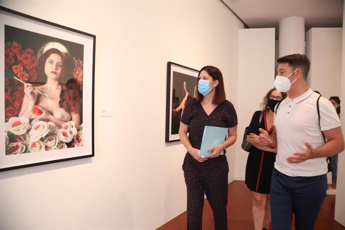 Presentación de la exposición 'De lo pictórico' en el MUPAM
