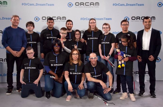 Fútbol.- Messi capitanea el 'Dream Team' de OrCam en ayuda de discapacitados vis