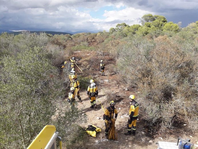 Extinguido un incendio forestal en Xorrigo (Palma)