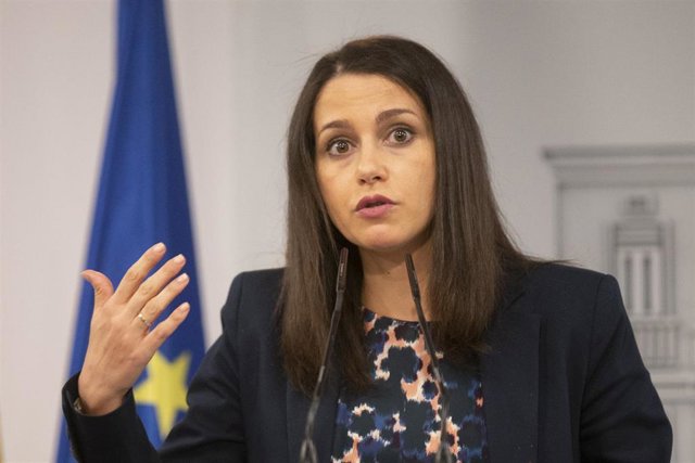 La presidenta de Ciudadanos, Inés Arrimadas.