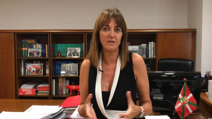 La secretaria general del PSE, Idoia Mendia.