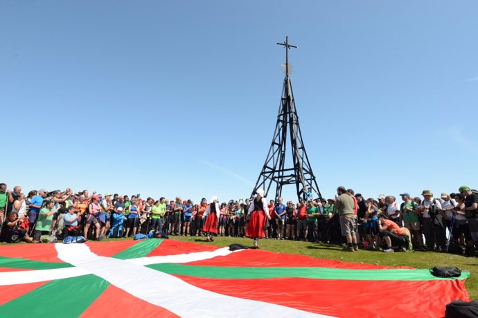 Día de los Montes Bocineros en Bizkaia, en su edición de 2015