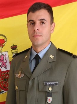 Foto oficial del caballero legionario Domínguez