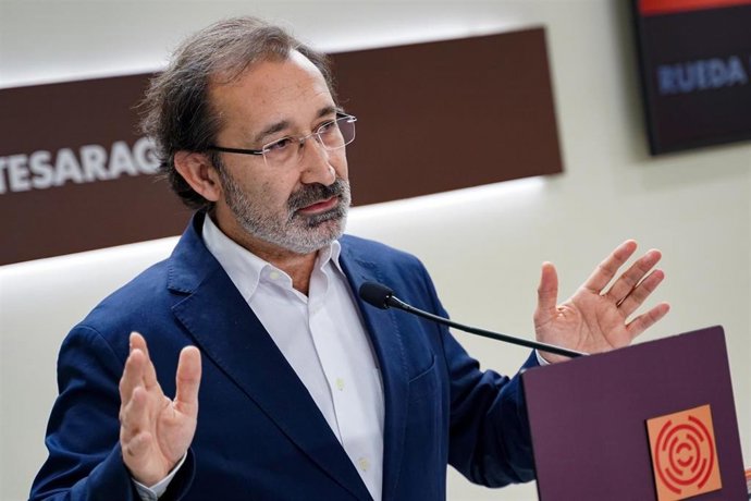 El portavoz de Ciudadanos en las Cortes de Aragón en materia de Hacienda y Economía, José Luis Saz.