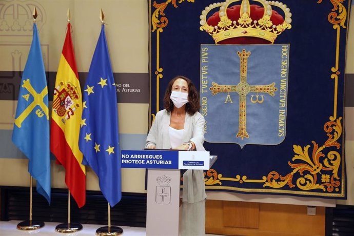 La consejera de Derechos Sociales y Bienestar del Principado, Melania Álvarez