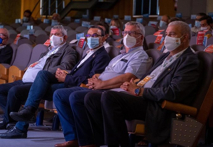 El presidente de la Diputación, Ignacio Caraballo, acude al Congreso Provincial de UPA Huelva.