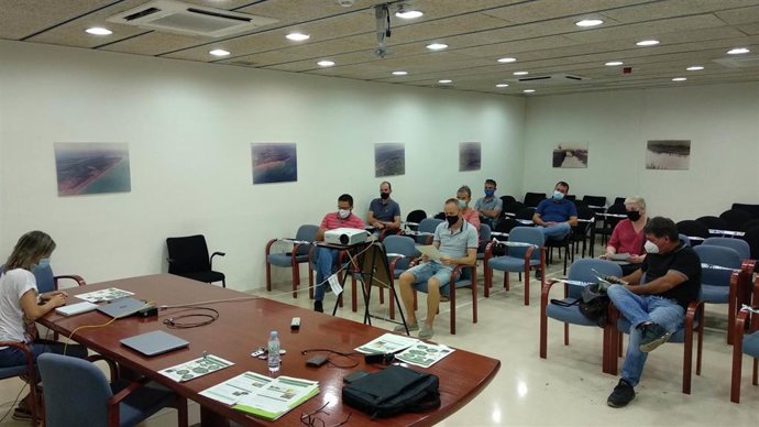 Reunión de Generalitat y expertos sobre el caracol manzana