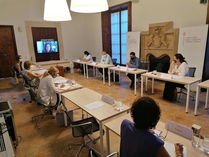Reunión del grupo de trabajo del ámbito laboral de la Mesa de Conciliación de Baleares.