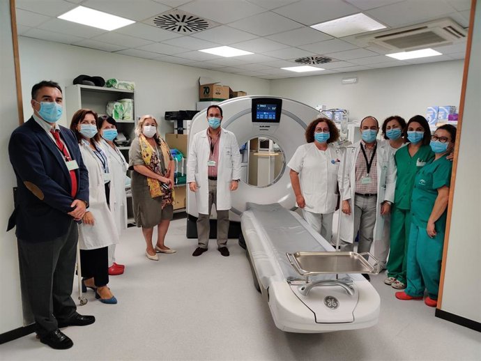 Nuevo TAC del Hospital Universitario Juan Ramón Jiménez de Huelva.