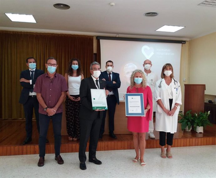 Las residencias y servicio de día de las Hermanas Hospitalarias del Sagrado Corazón de Málaga reciben la certificación de la Agencia de Calidad Sanitaria de Andalucía
