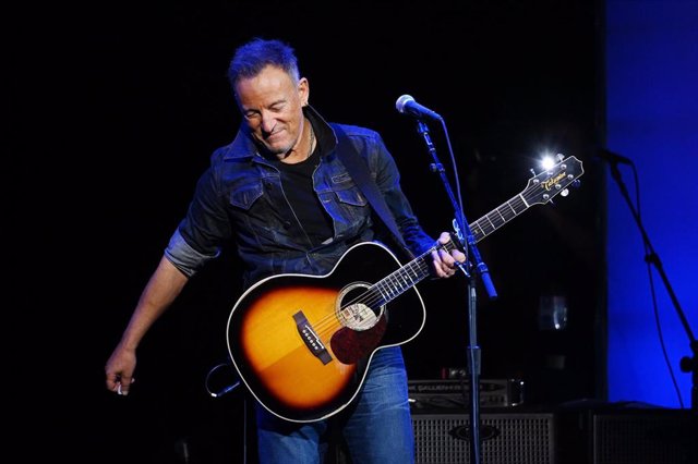 Bruce Springsteen en la gala benéfica Stand Up For Heroes en New York City