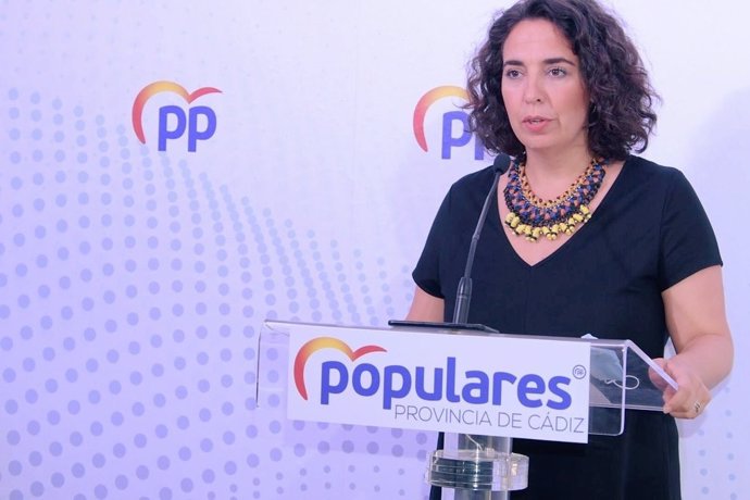 Carmen Sánchez, portavoz del PP en la provincia de Cádiz