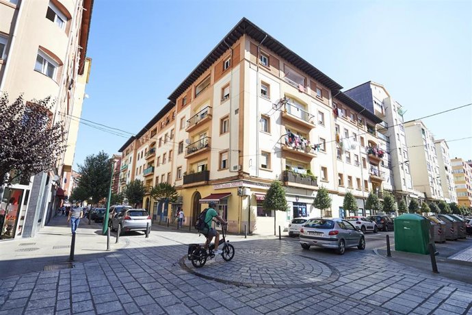 Calle del barrio La Inmobiliaria