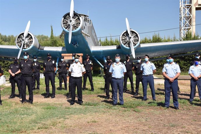 La Policía Nacional y el Ejército del Aire celebran las VII jornadas de conducción de seguridad