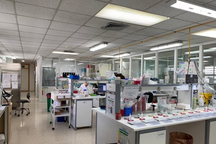 Laboratorios del Hospital de Puerto Real, en una imagen de archivo