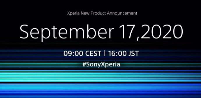 Sony presentará su nuevo móvil insignia Xperia el próximo 17 de septiembre