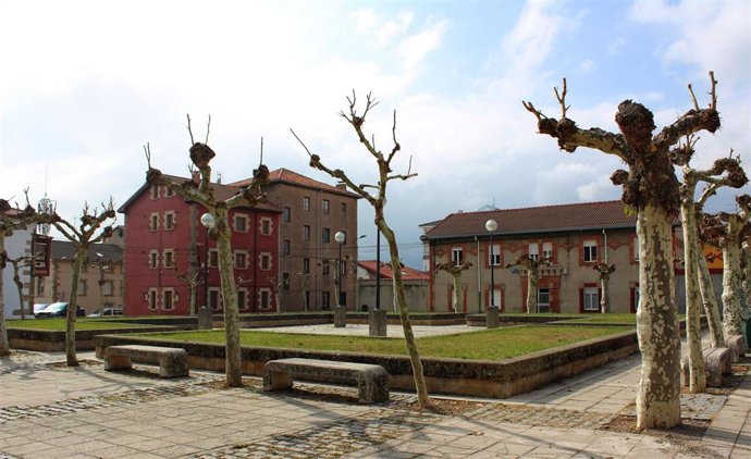 Parque en Reinosa. Archivo