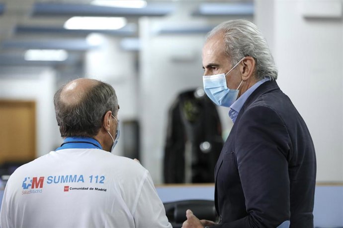 El consejero de Sanidad, Enrique Ruiz Escudero 