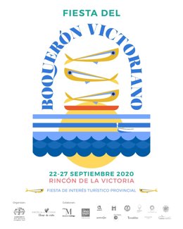 Cartel de la XVII Fiesta del Boquerón Victoriano
