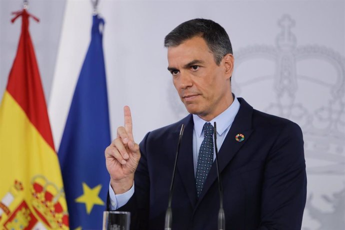 El presidente del Gobierno, Pedro Sánchez.