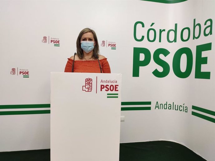 La secretaria de Política Municipal del PSOE-A, María Jesús Serrano, en una foto de archivo.