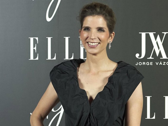 Margarita Vargas attends Elle & Jorge Vazquez party at the Principe Pio Theater on February 20, 2017 in Madrid, Spain.