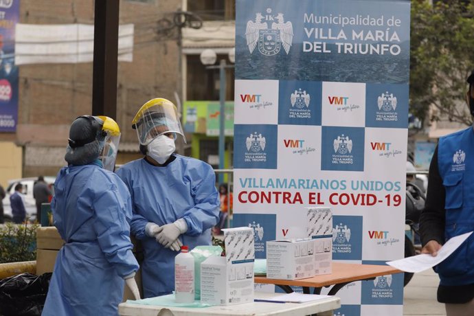 Coronavirus.- Perú contabiliza 30.593 muertes y 722.832 casos acumulados de coro