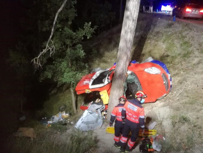 Un fallecido y un herido grave en un accidente en Aldehuela, en Teruel.
