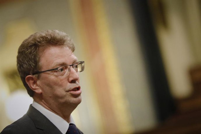 El portavoz económico de Junts en el Congreso, Ferran Bel.