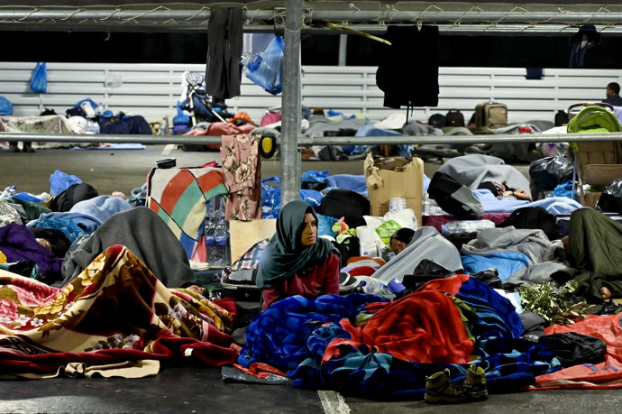 Campo de refungiado de Moria