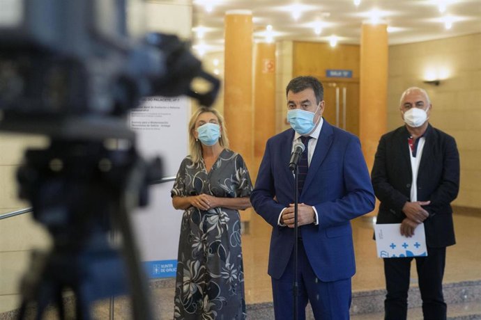 Fotos Xunta/ Educación / Declaracións Reunión Xunta Autonomica De Directores De Secundaria.