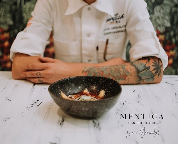 Lucía Grávalos presenta sus creaciones culinarias en 'Mentica Gastronómico'