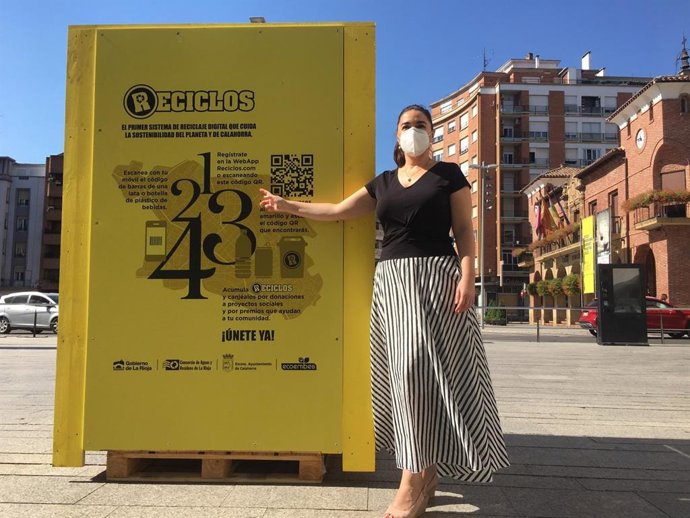 El pionero sistema de reciclaje RECICLOS instala Cuatro puntos informativos en las calles de    Calahorra